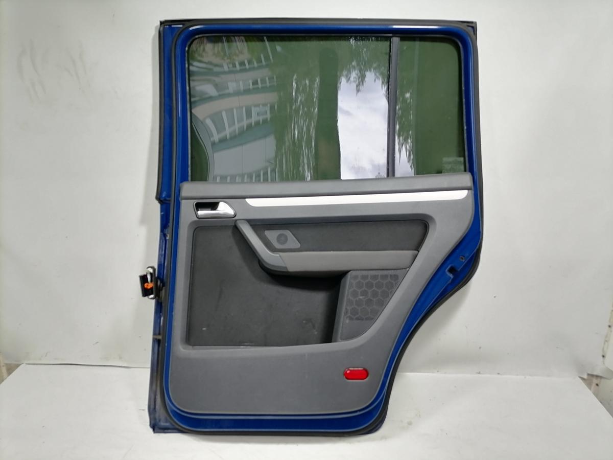 VW Touran 1T original T&uuml;r hinten rechts LL5M Indienblau Rohbau Bj.2008